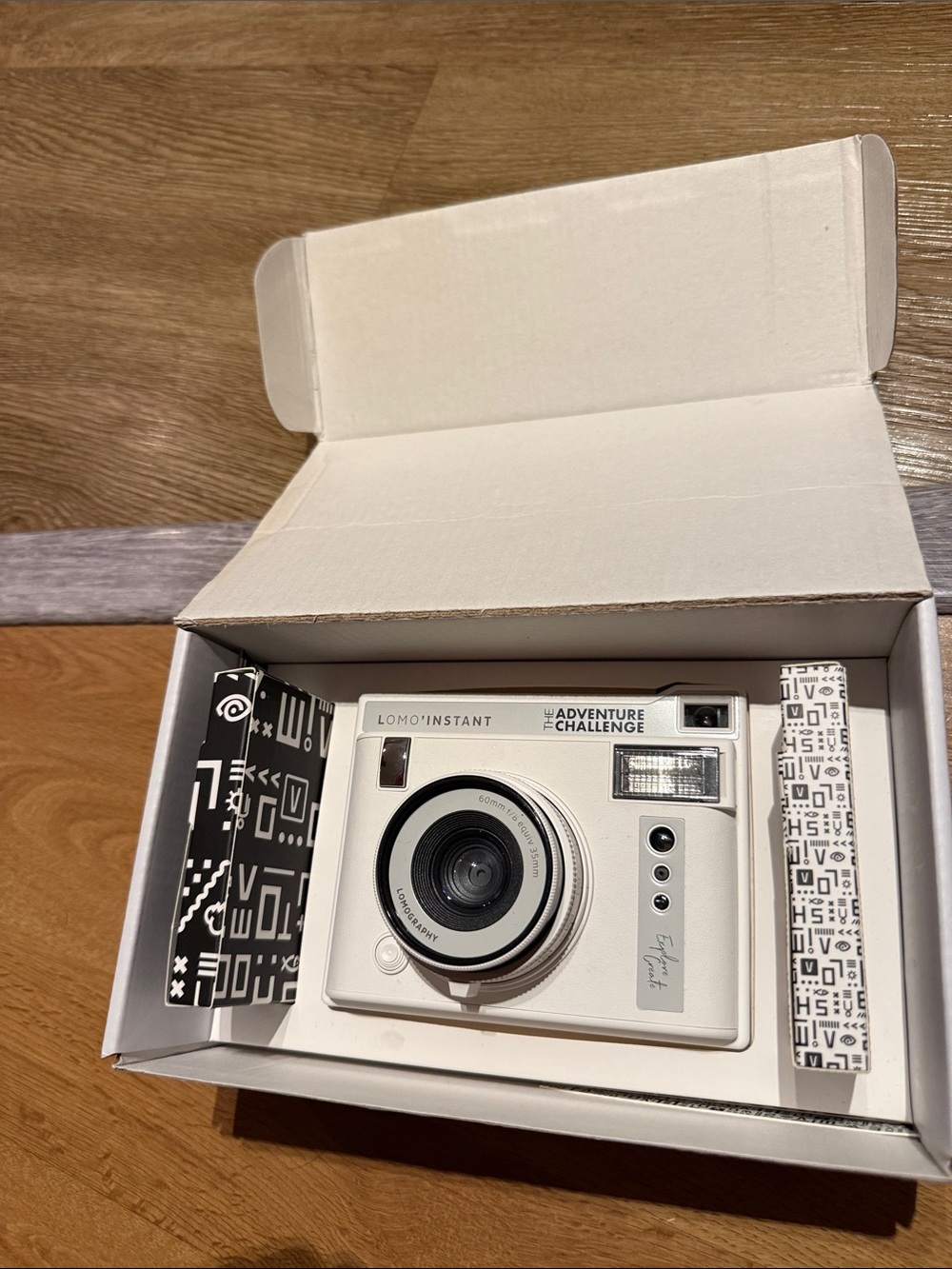 Lomo'Instant Adventure Challenge Instant Film Camera - White